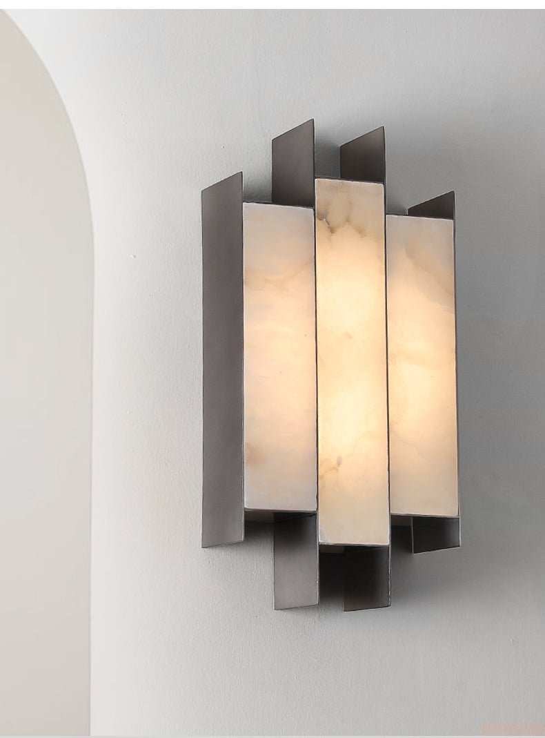 Finto Panel Modern Alabaster Wall Lamp