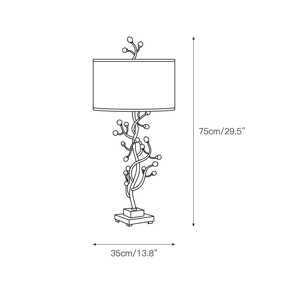 Foliage Table Lamp