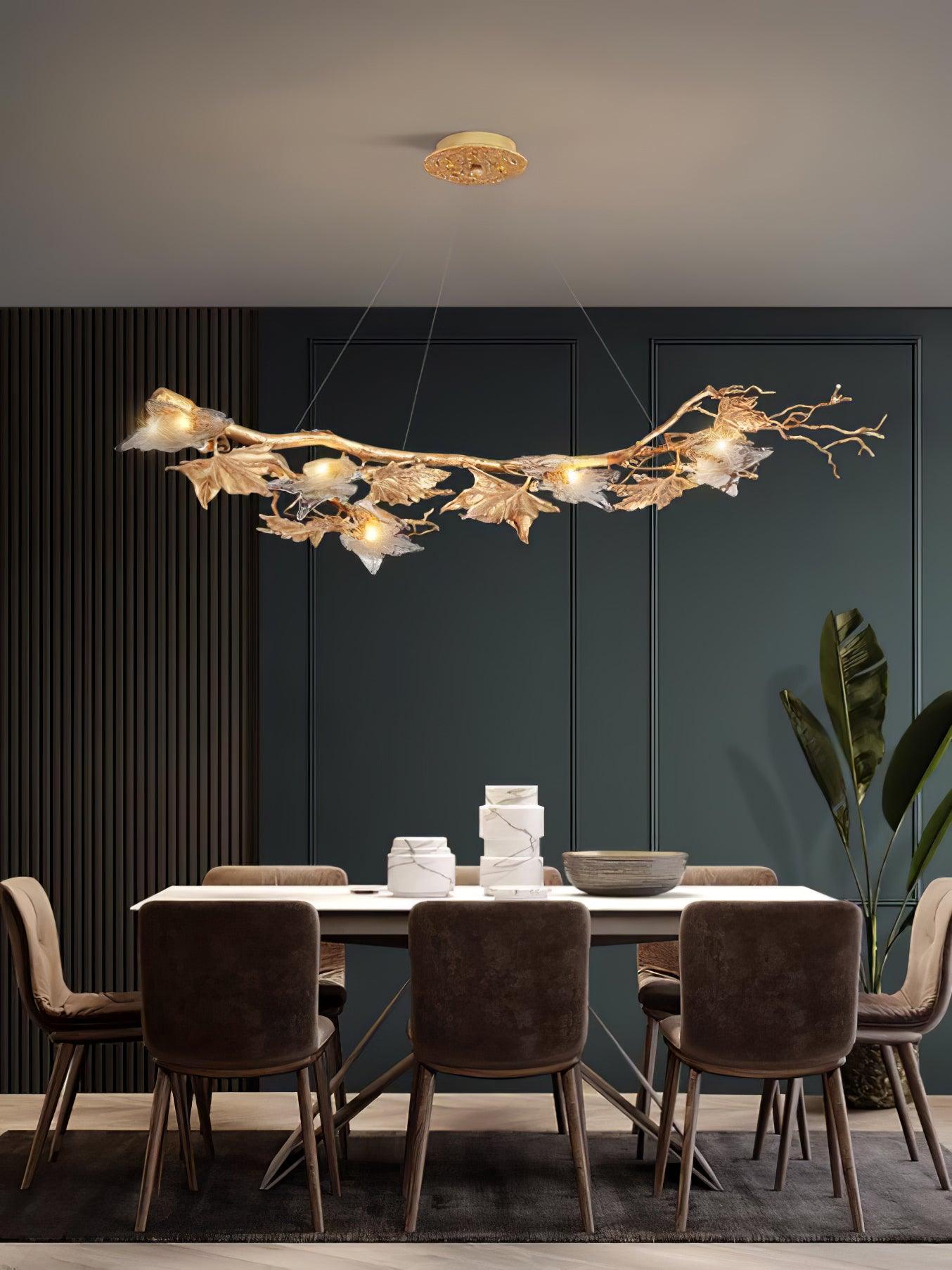 Liorivielle Luxury Glass Pendant Light