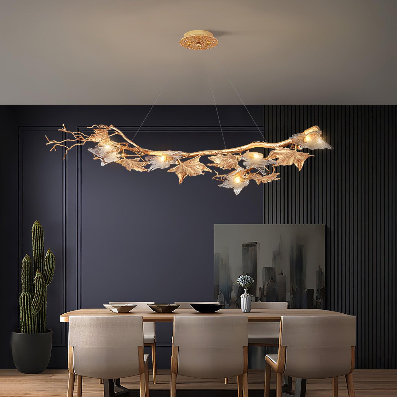 Liorivielle Luxury Glass Pendant Light