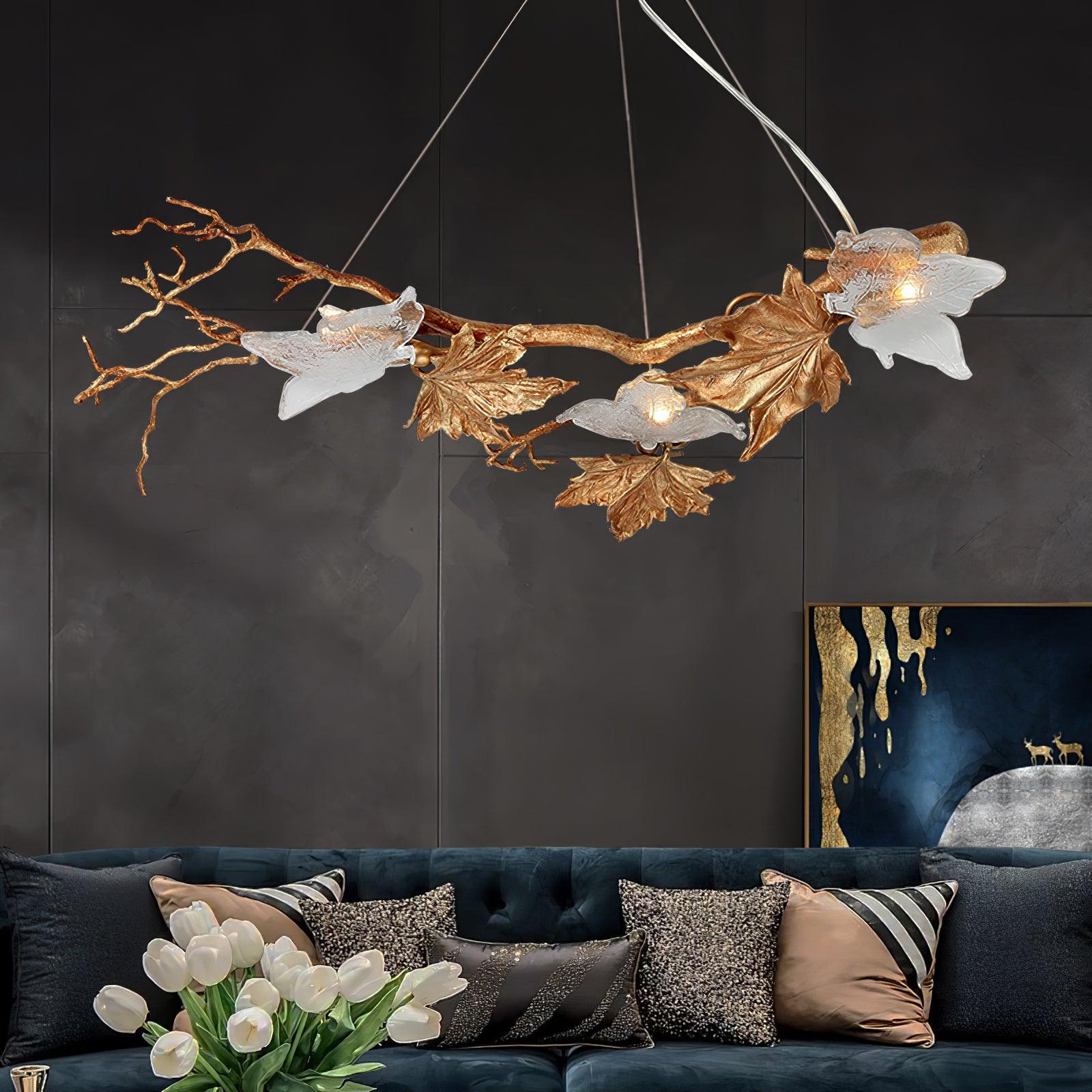 Liorivielle Luxury Glass Pendant Light