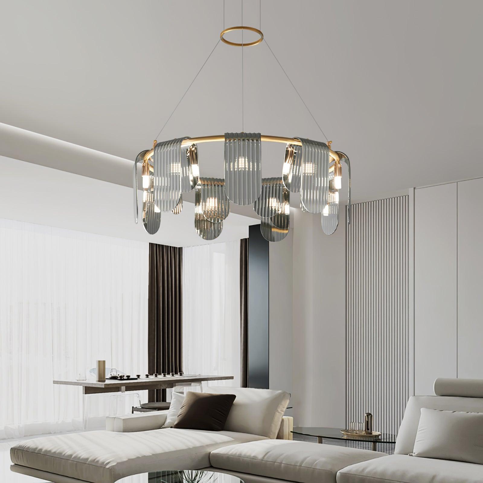 Celorella Modern Glass Chandelier