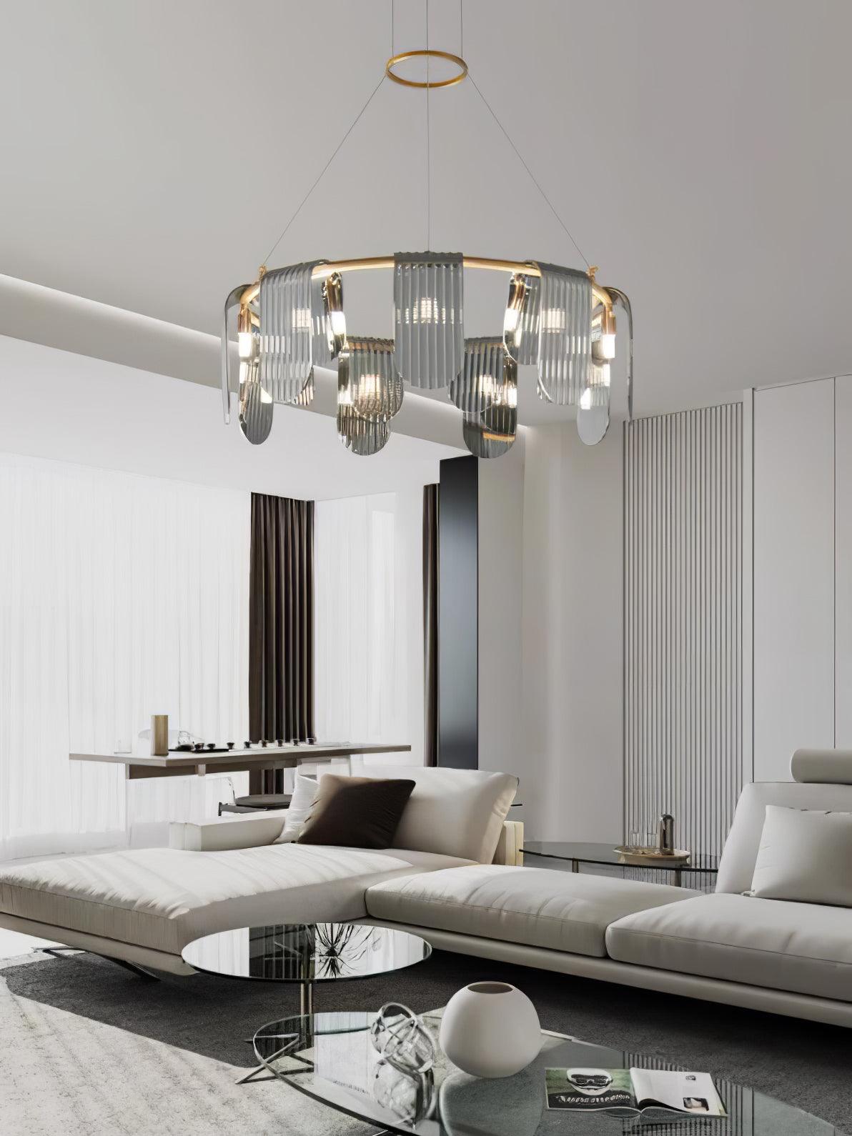 Celorella Modern Glass Chandelier