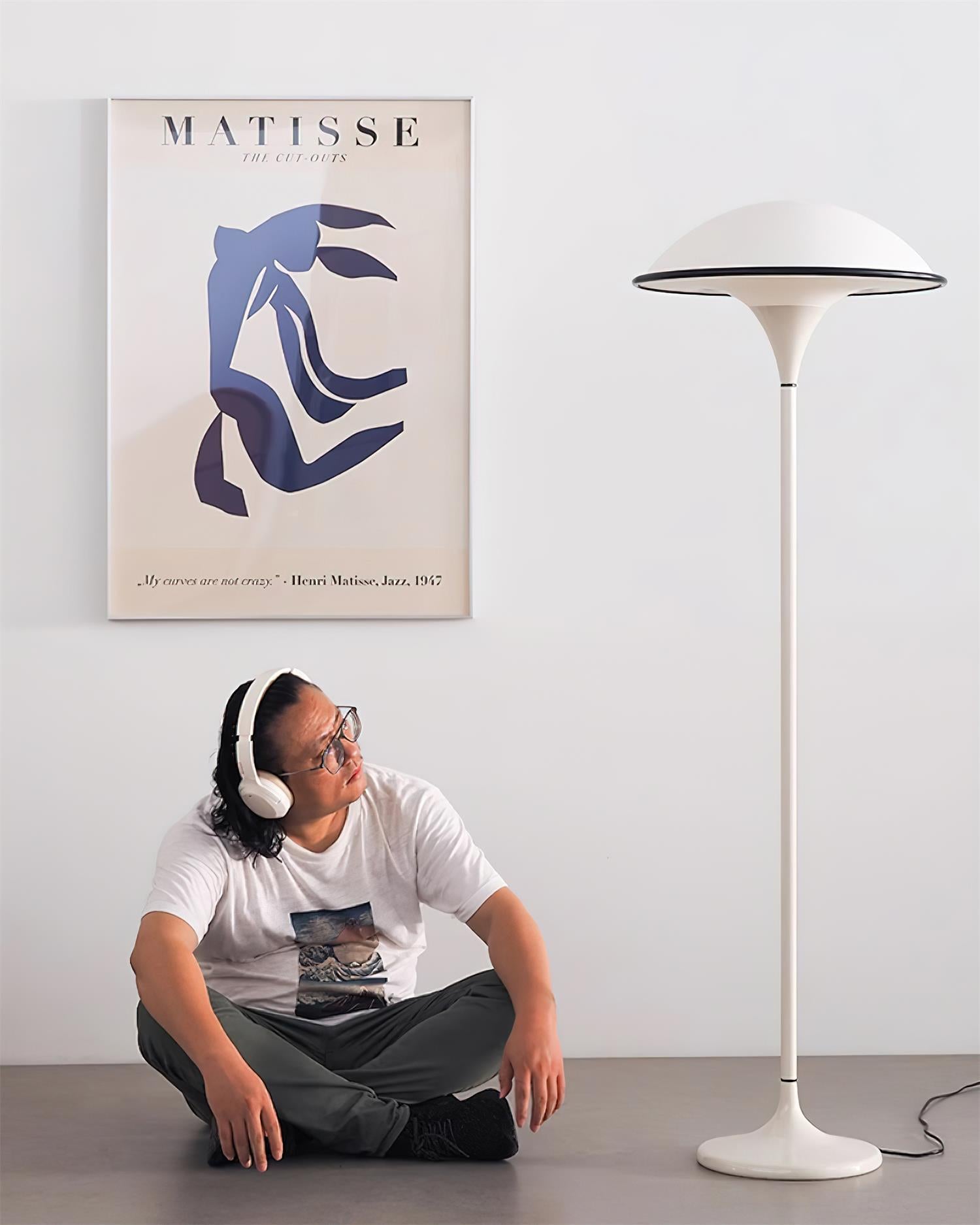 Lucoria Retro Acrylic Floor Lamp