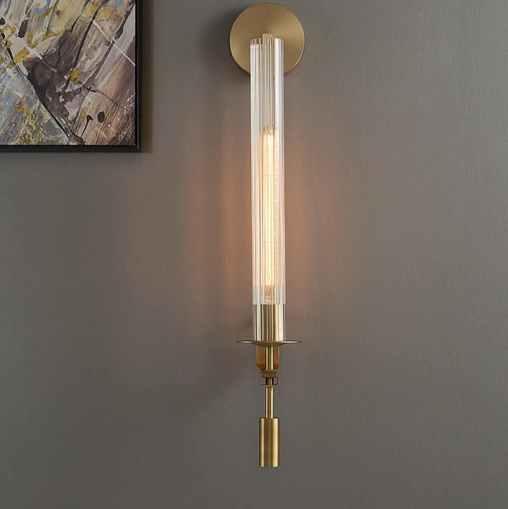 Sienna Glass Indoor Wall Lamp Farmhouse