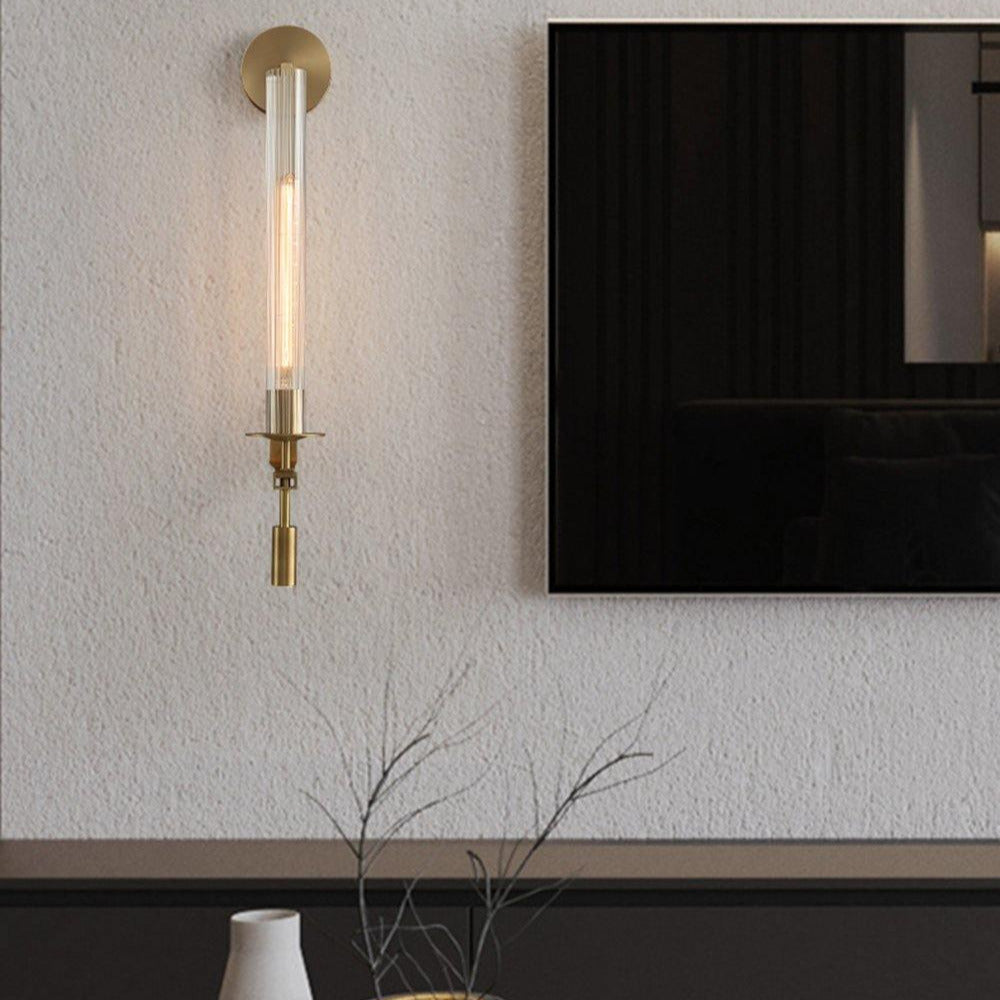 Sienna Glass Indoor Wall Lamp Farmhouse