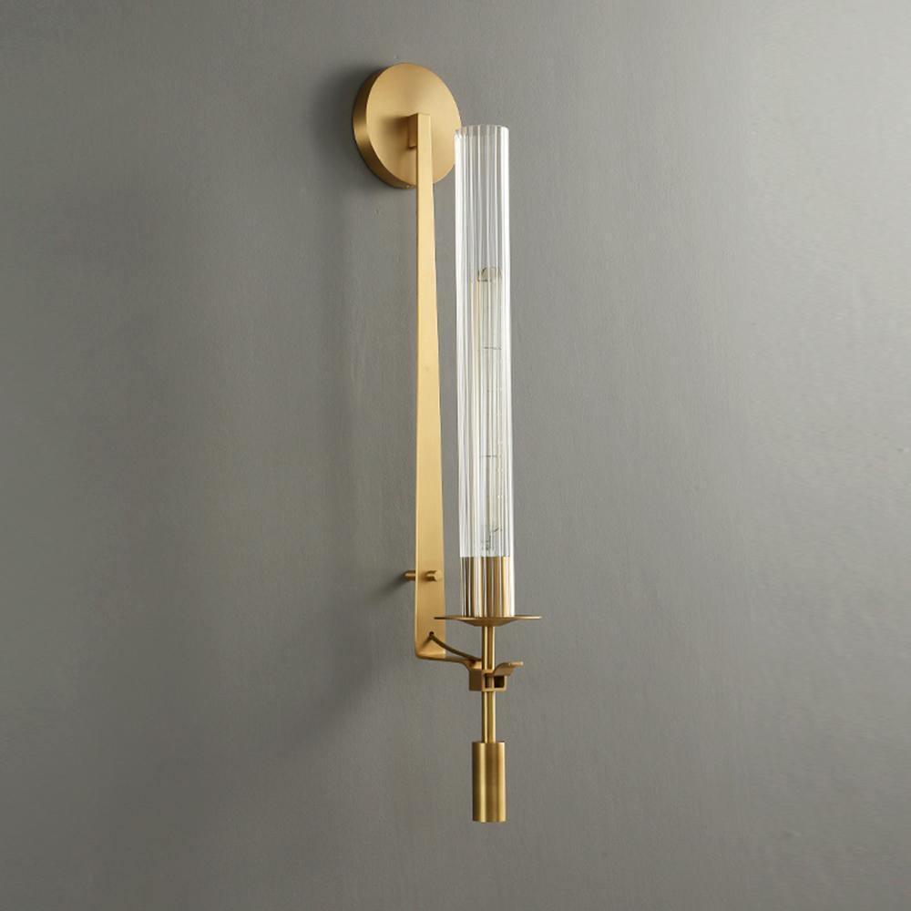 Sienna Glass Indoor Wall Lamp Farmhouse