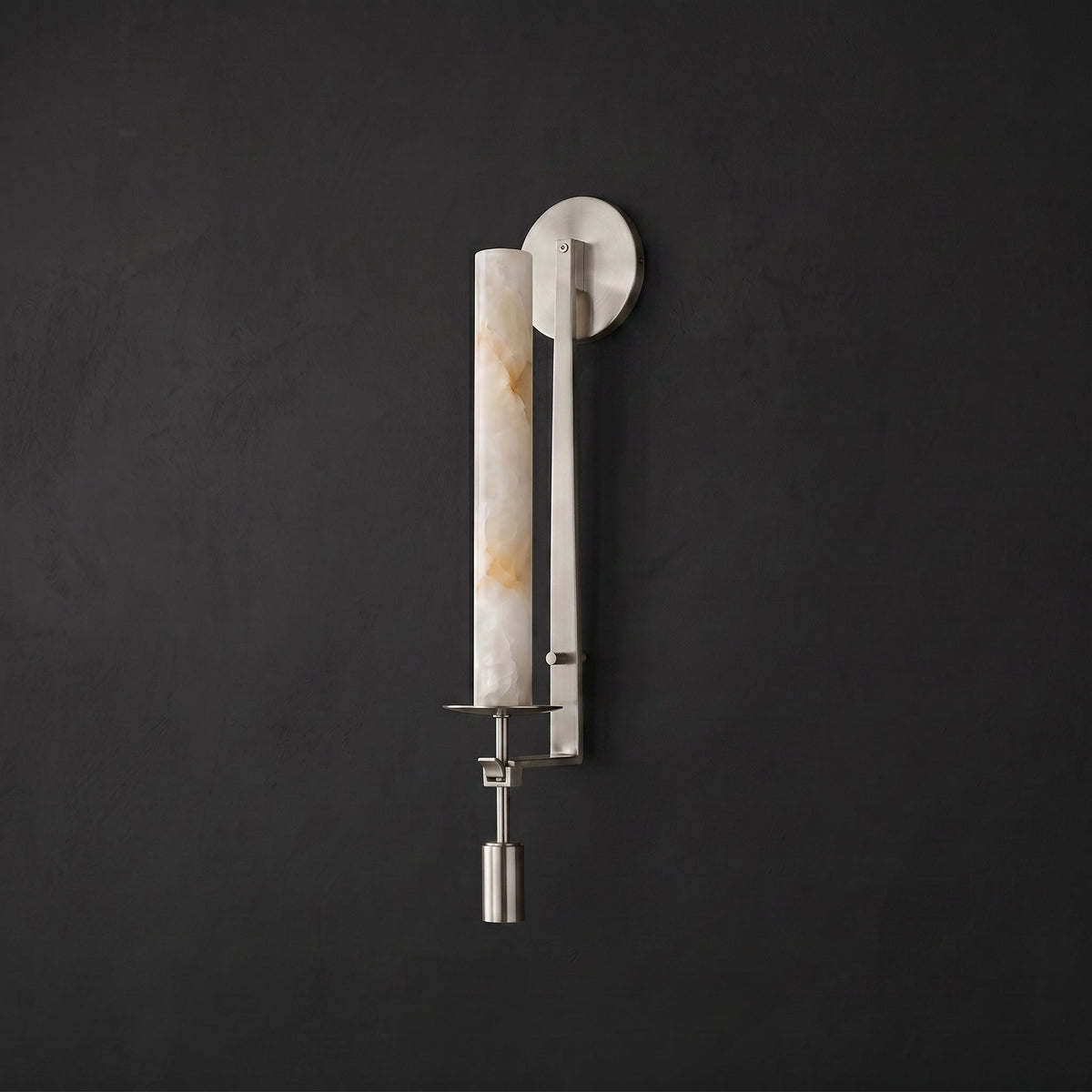 Alabaster Wall Lamp French Classicism