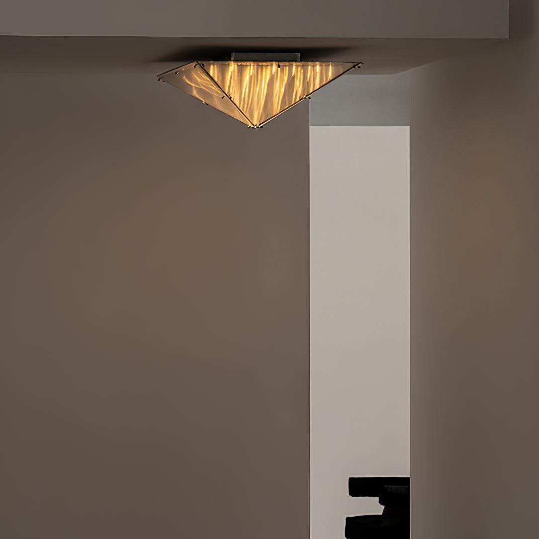 Facet Modern Glass Celing Lamp