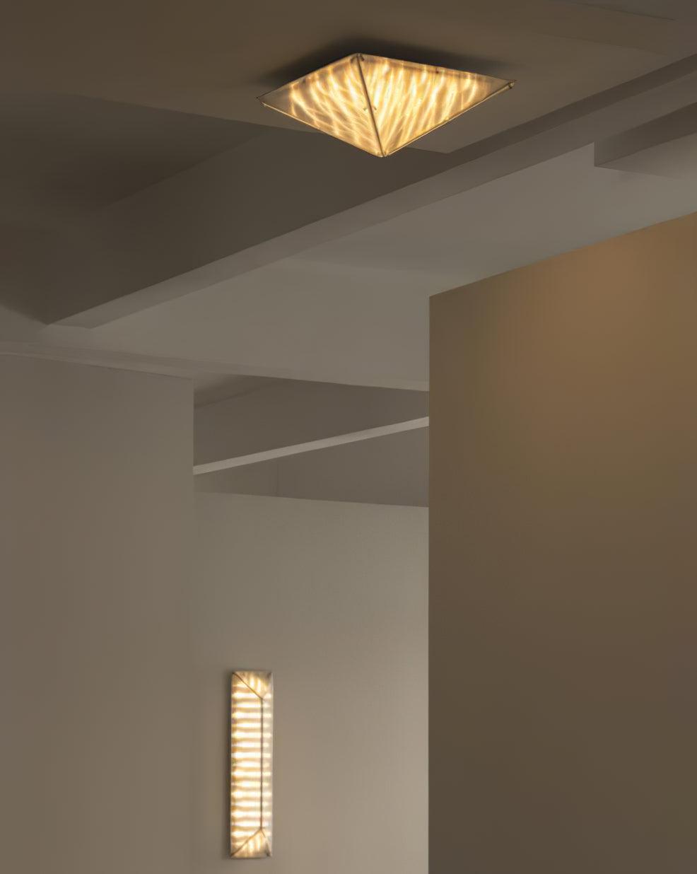 Facet Modern Glass Celing Lamp