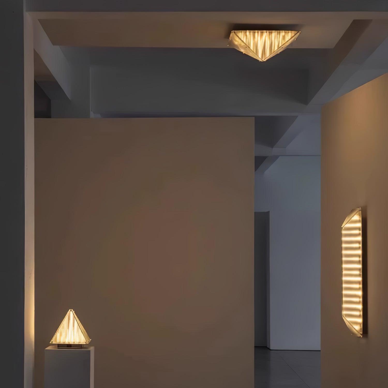 Facet Modern Glass Celing Lamp