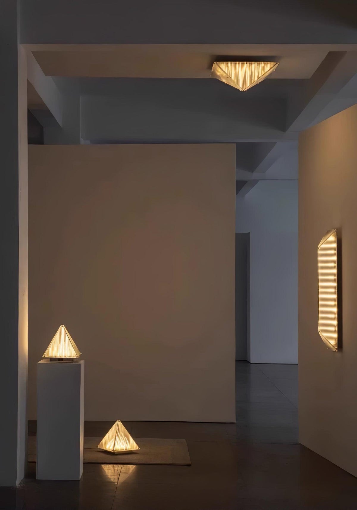 Facet Modern Glass Celing Lamp