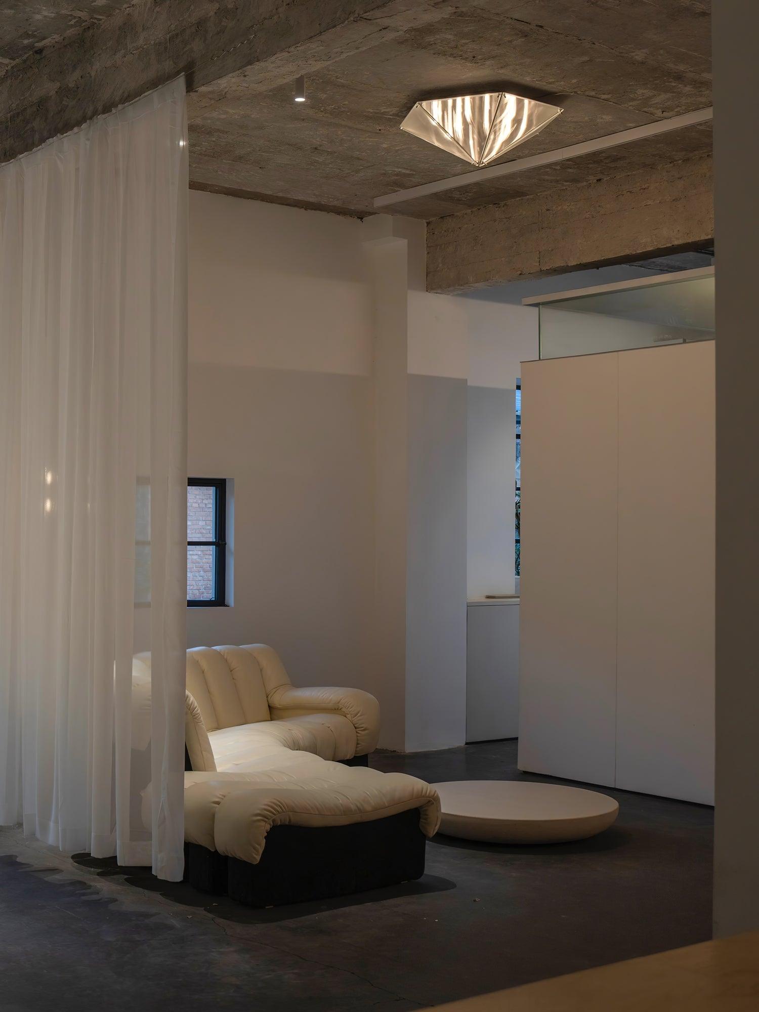 Facet Modern Glass Celing Lamp