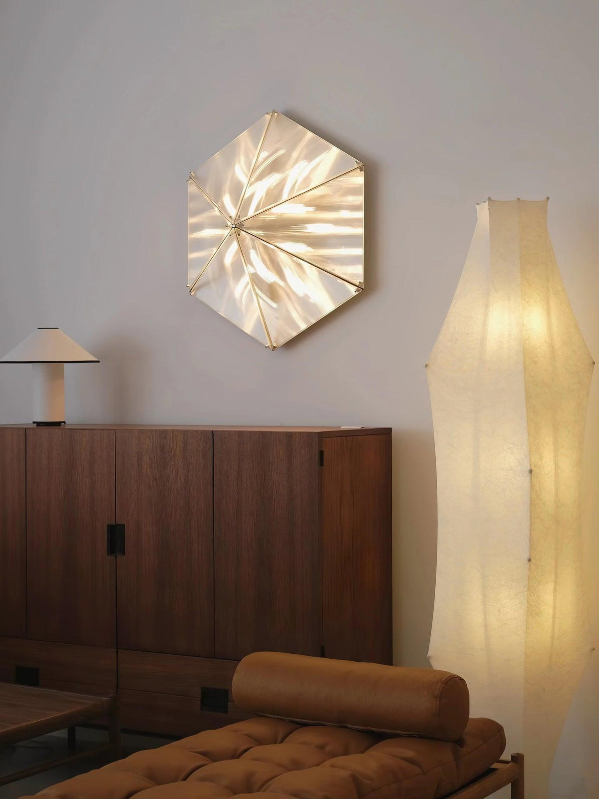 Facet Modern Glass Celing Lamp
