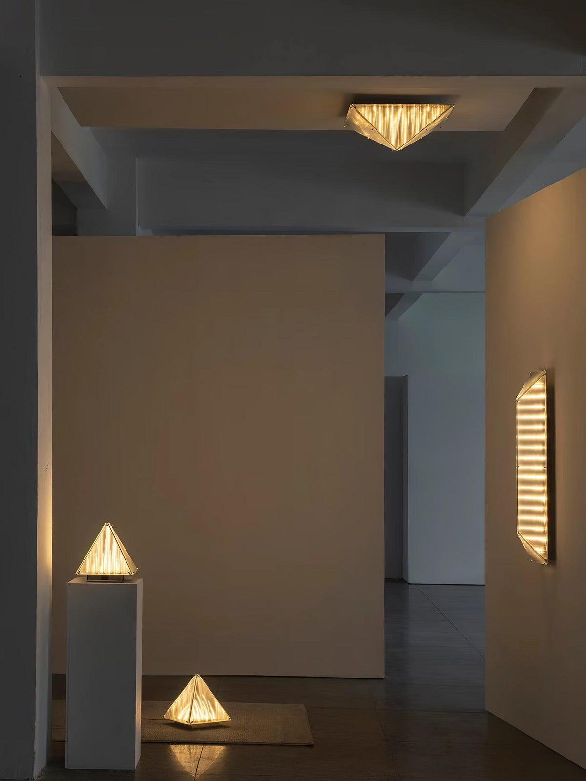 Facet Modern Glass Celing Lamp
