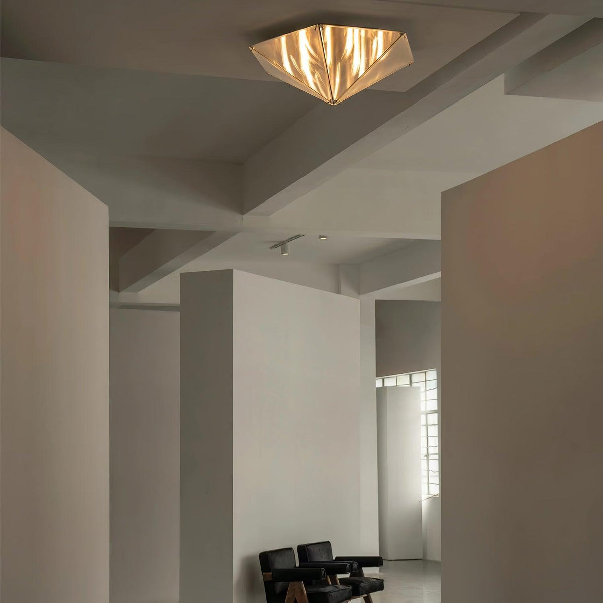 Facet Modern Glass Celing Lamp