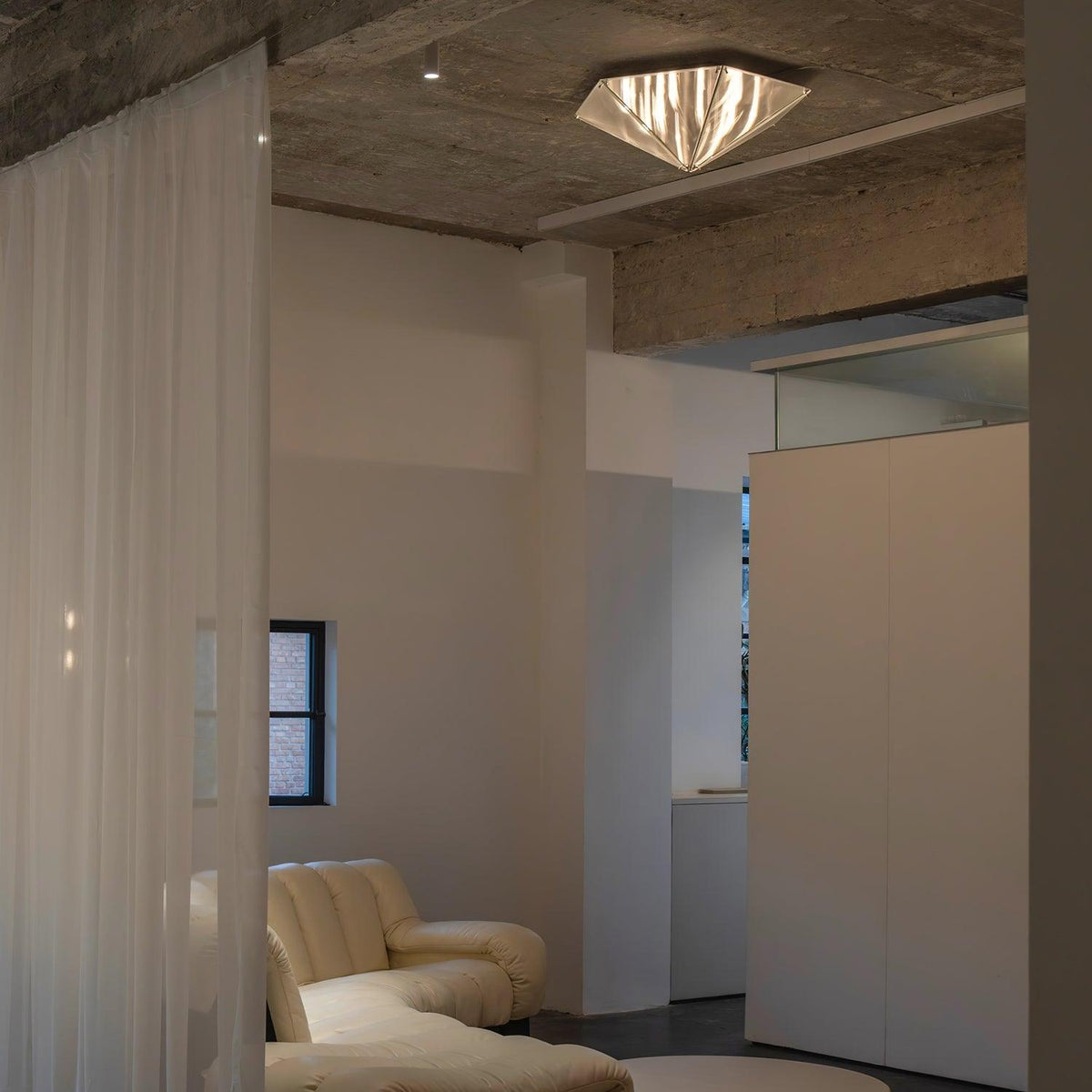Facet Modern Glass Celing Lamp