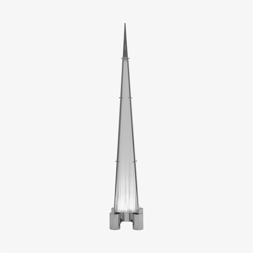 Velelira Modern Glass Floor Lamp