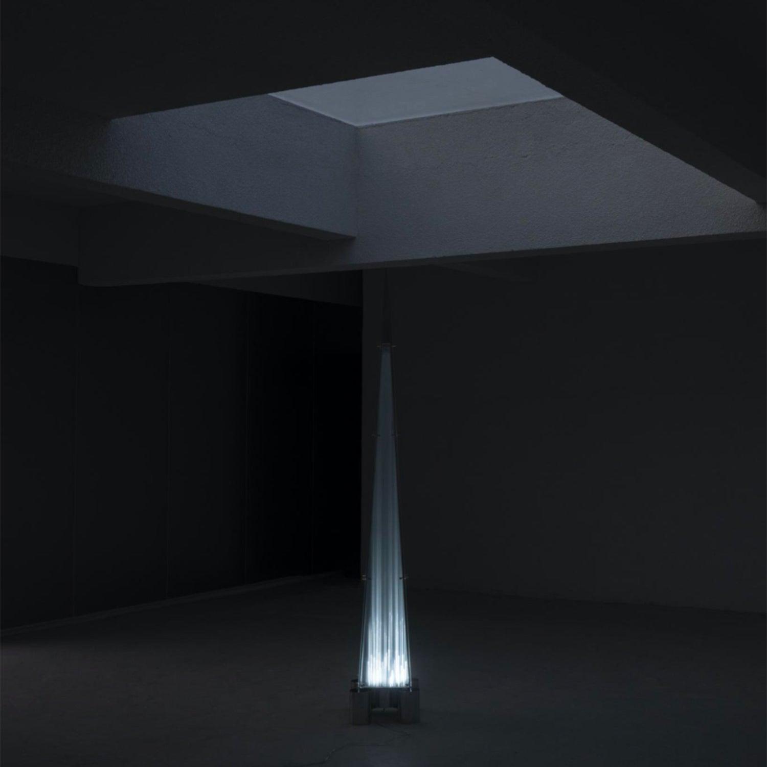 Velelira Modern Glass Floor Lamp