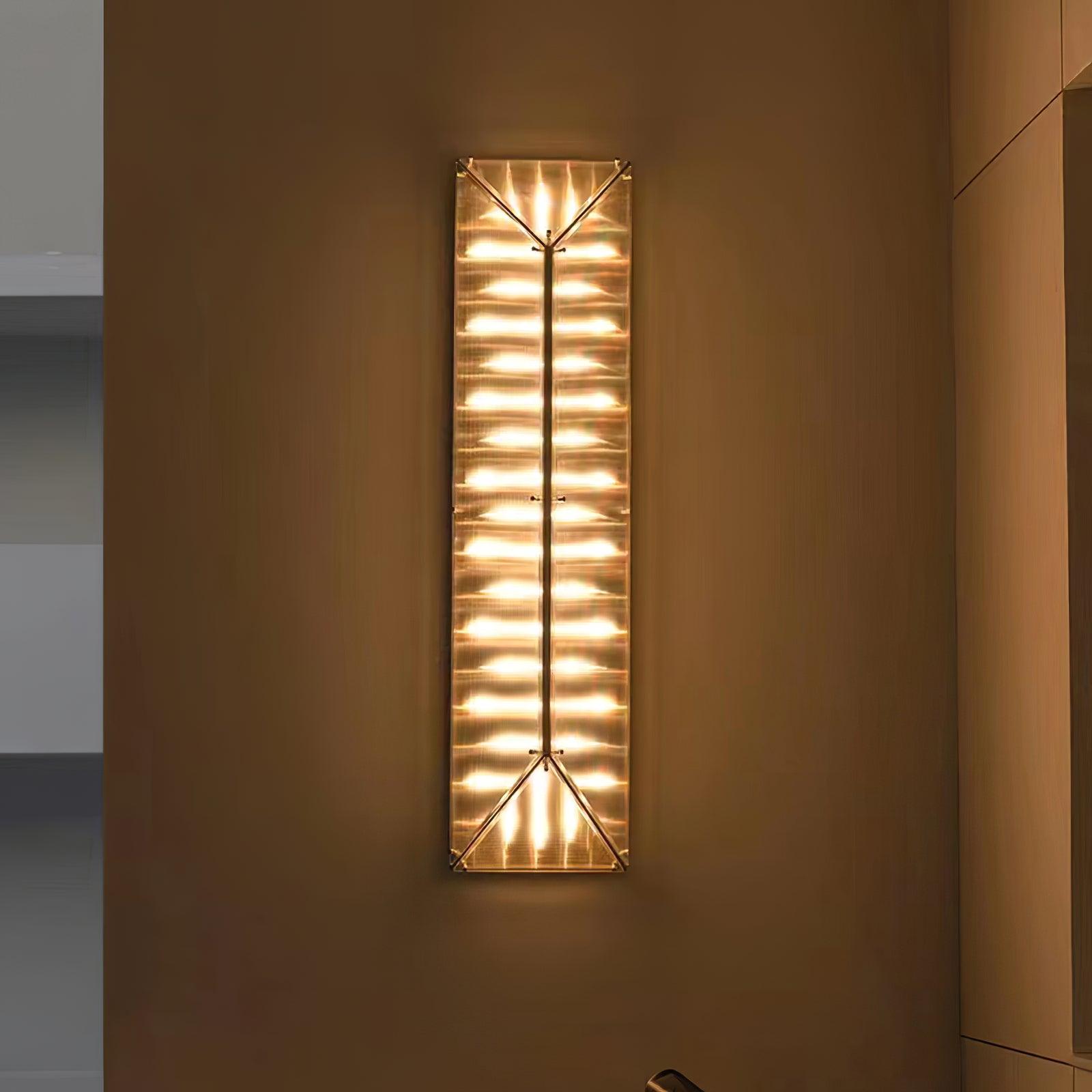 Prism Modern Glass Wall Lamp