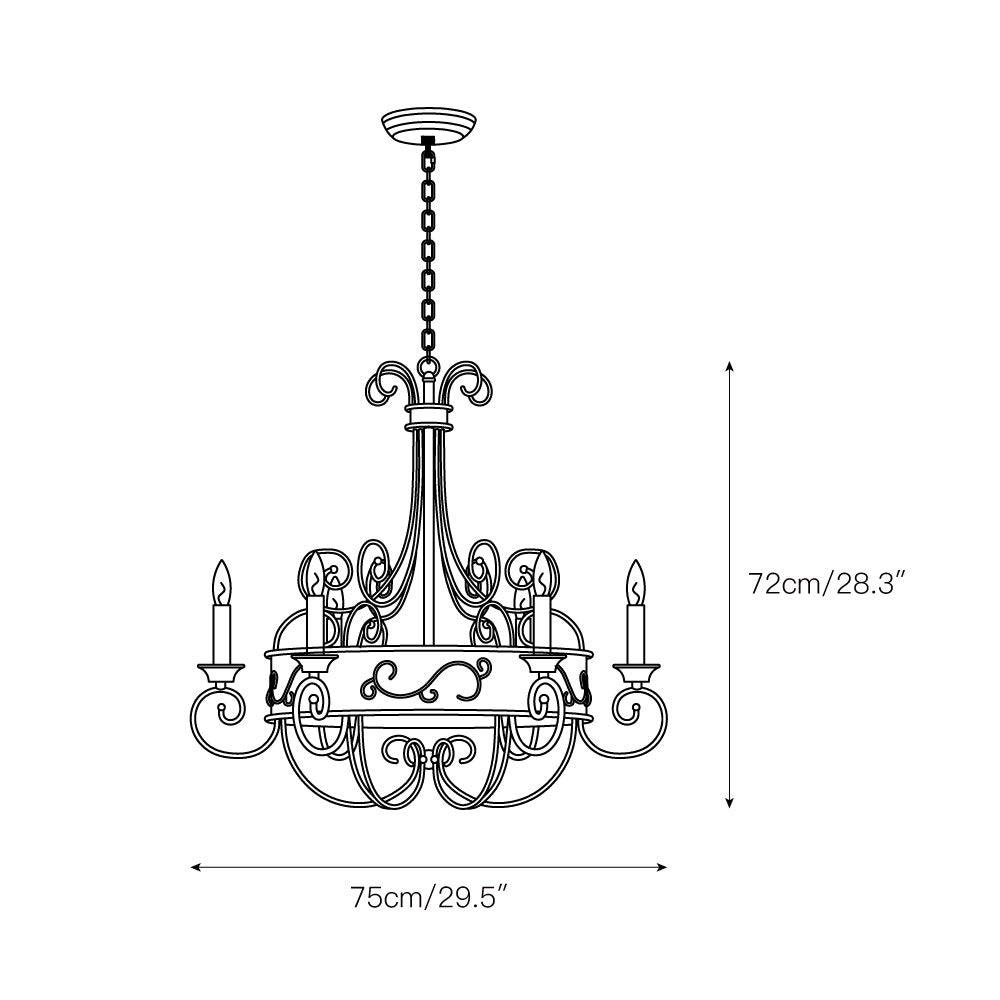Rivoelle Chandelier