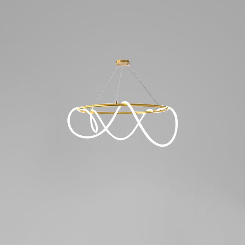 Vocor Chandelier Flexible Silicone Curve Modern Elegant