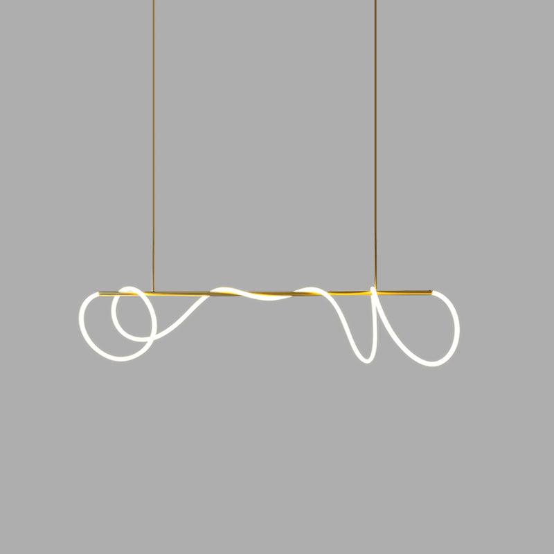 Vocor Chandelier Flexible Silicone Curve Modern Elegant