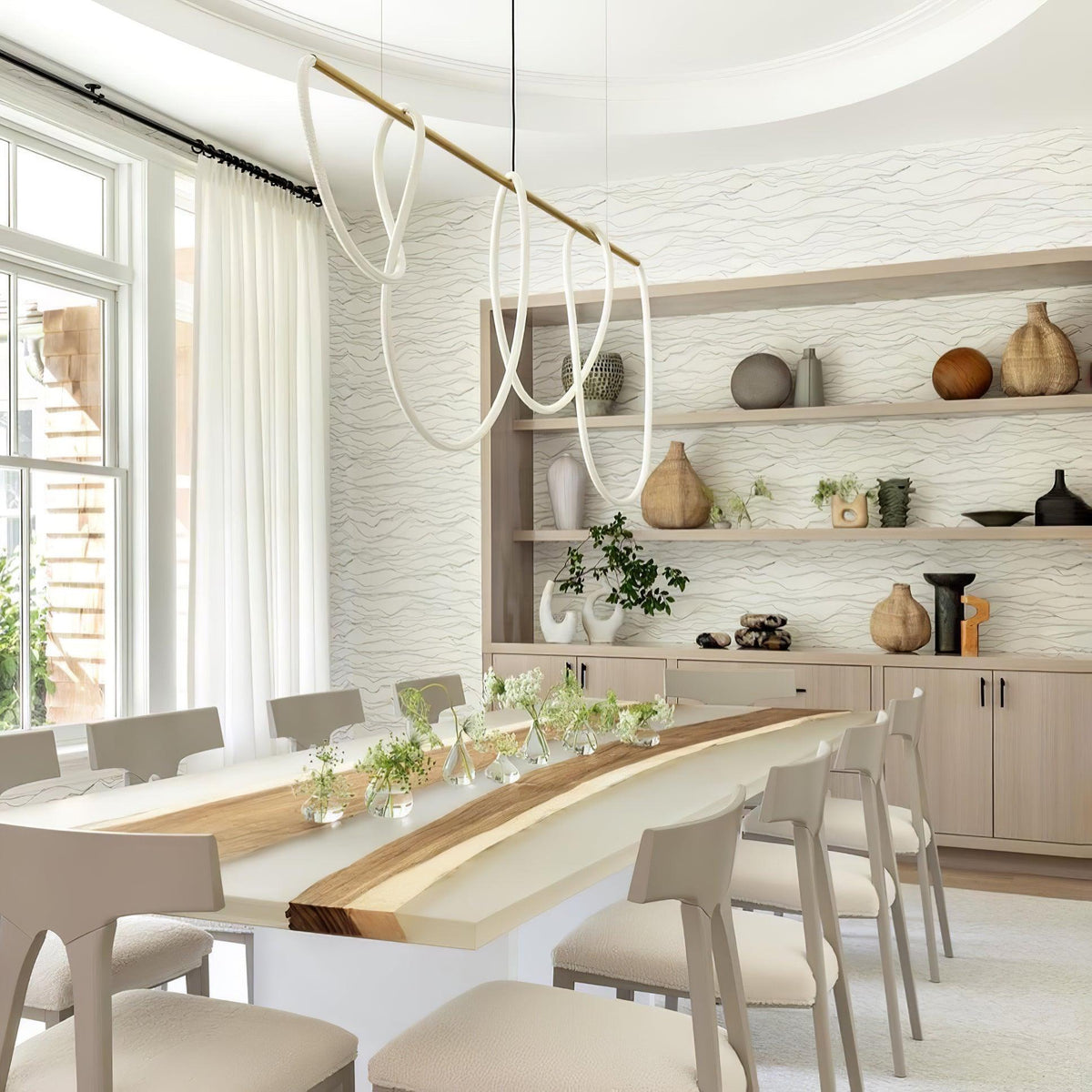 Vocor Chandelier Flexible Silicone Curve Modern Elegant