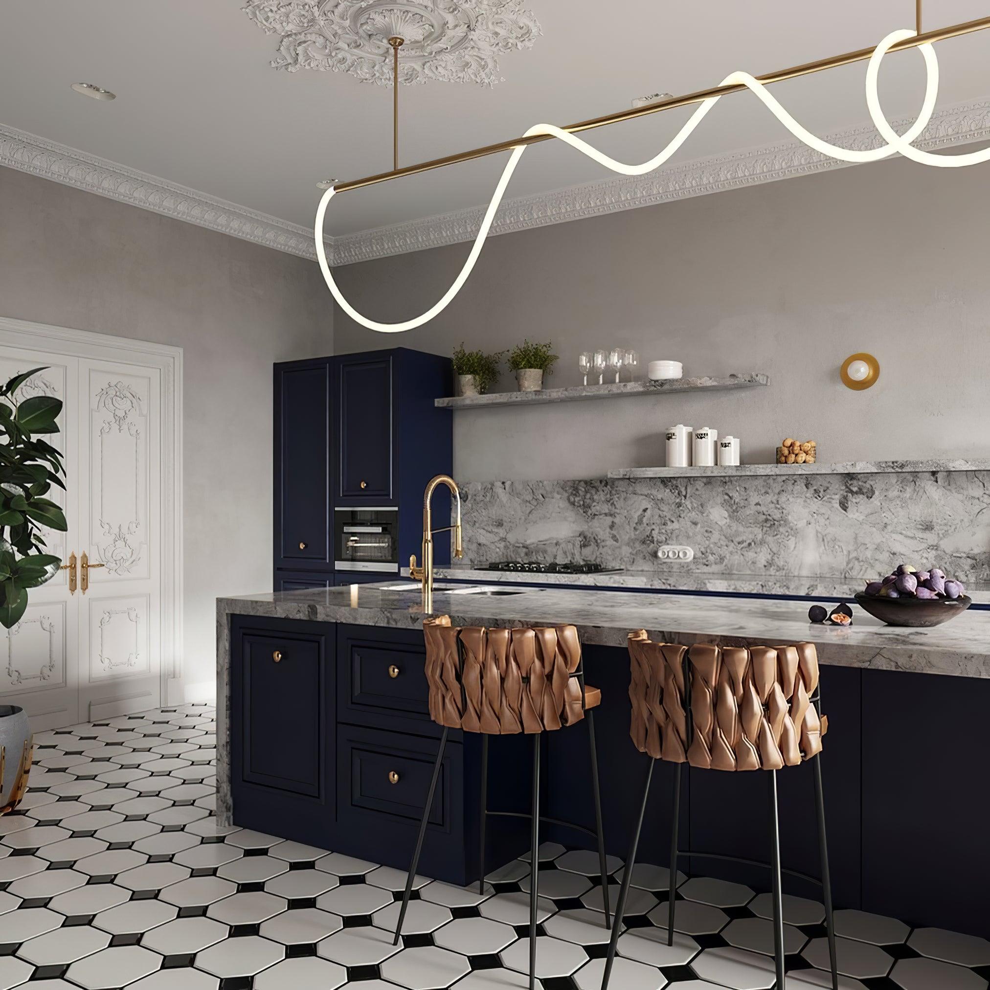 Vocor Chandelier Flexible Silicone Curve Modern Elegant