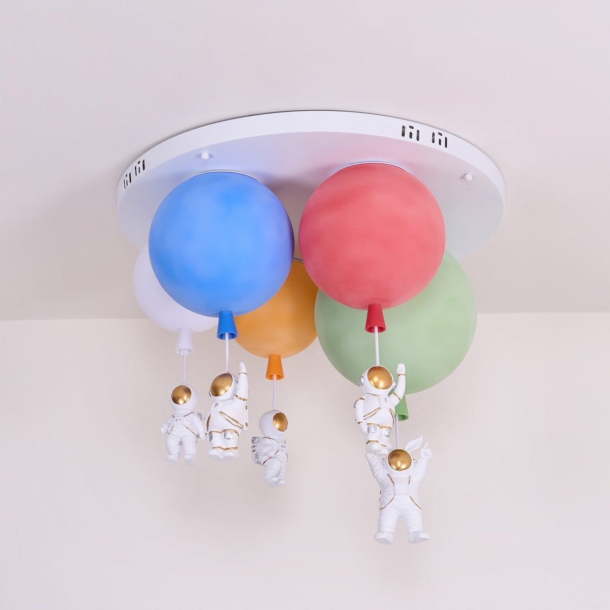 Gorvin Frosted Balloon Combination Ceiling Lamp