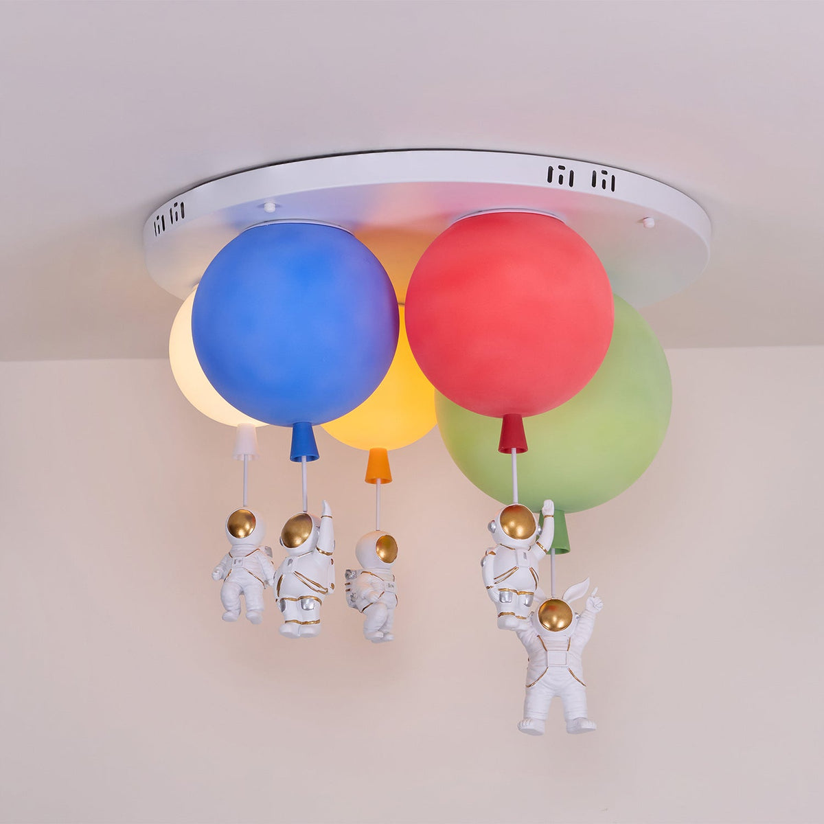 Gorvin Frosted Balloon Combination Ceiling Lamp