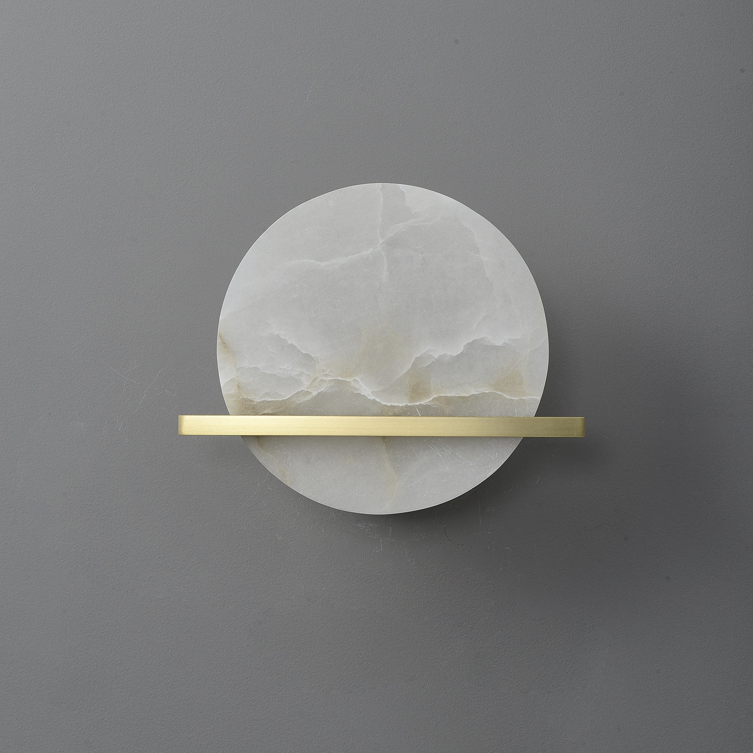 Avemis Sphere Alabaster Wall Light