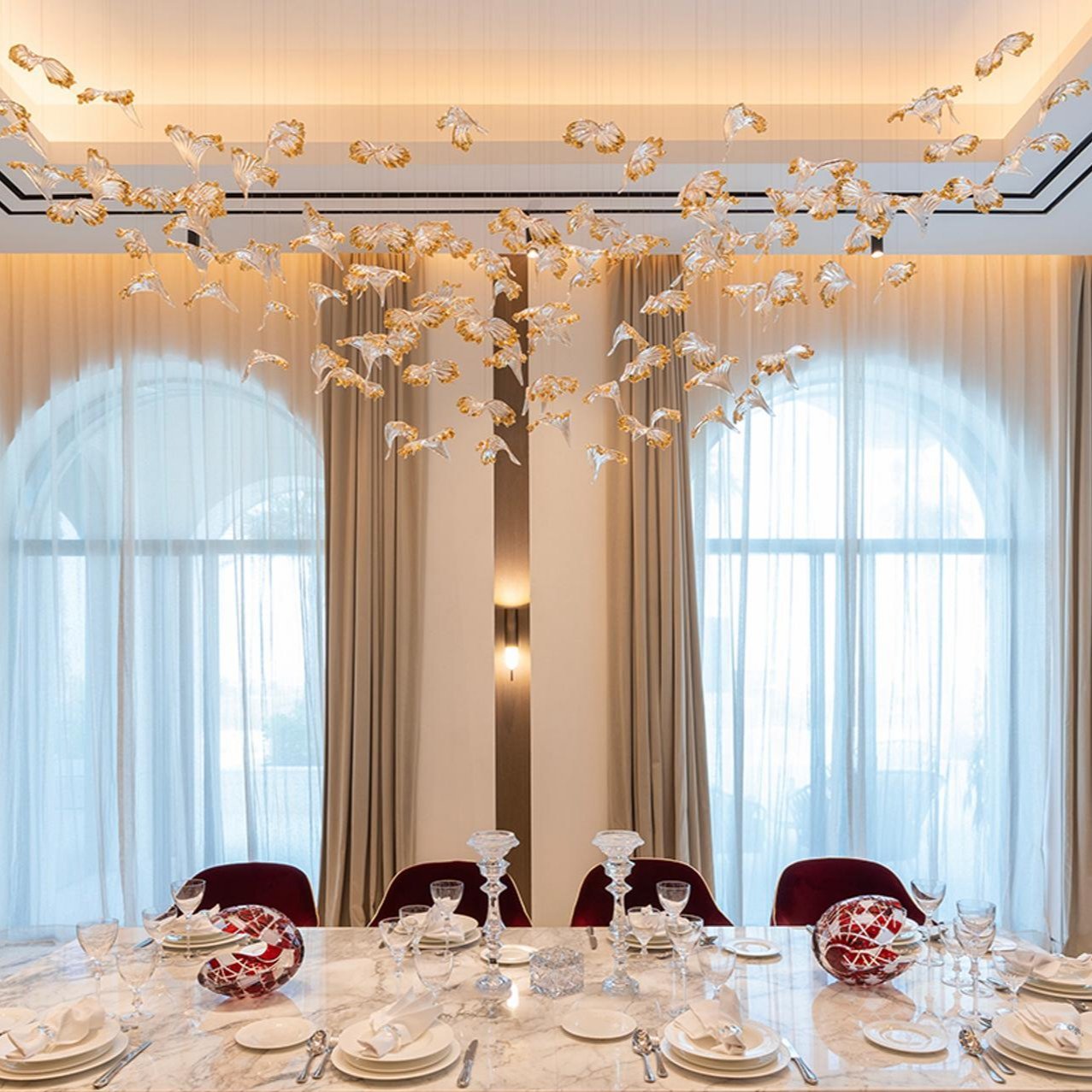 Citalora Crystal Cluster Pendant Light Chandelier