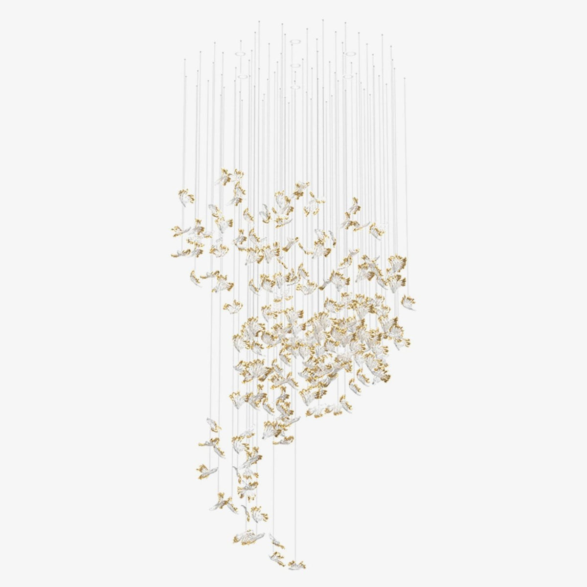Citalora Crystal Cluster Pendant Light Chandelier