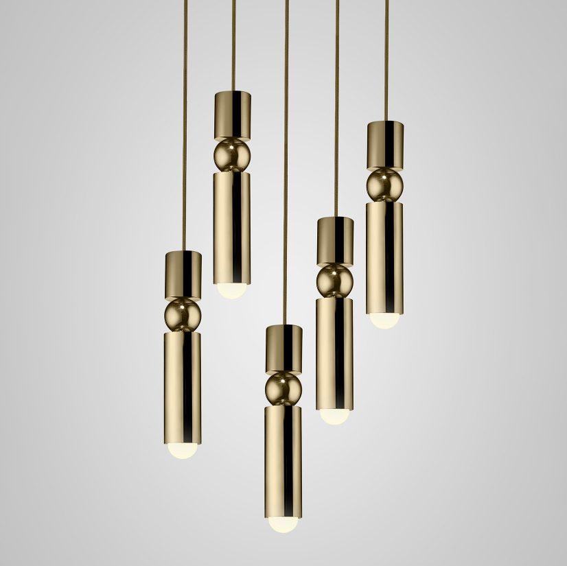 Zandria Geometric Pendant Light - Neutral Decor