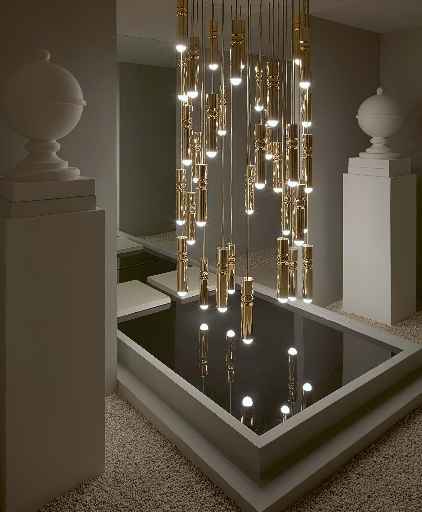 Zandria Geometric Pendant Light - Neutral Decor