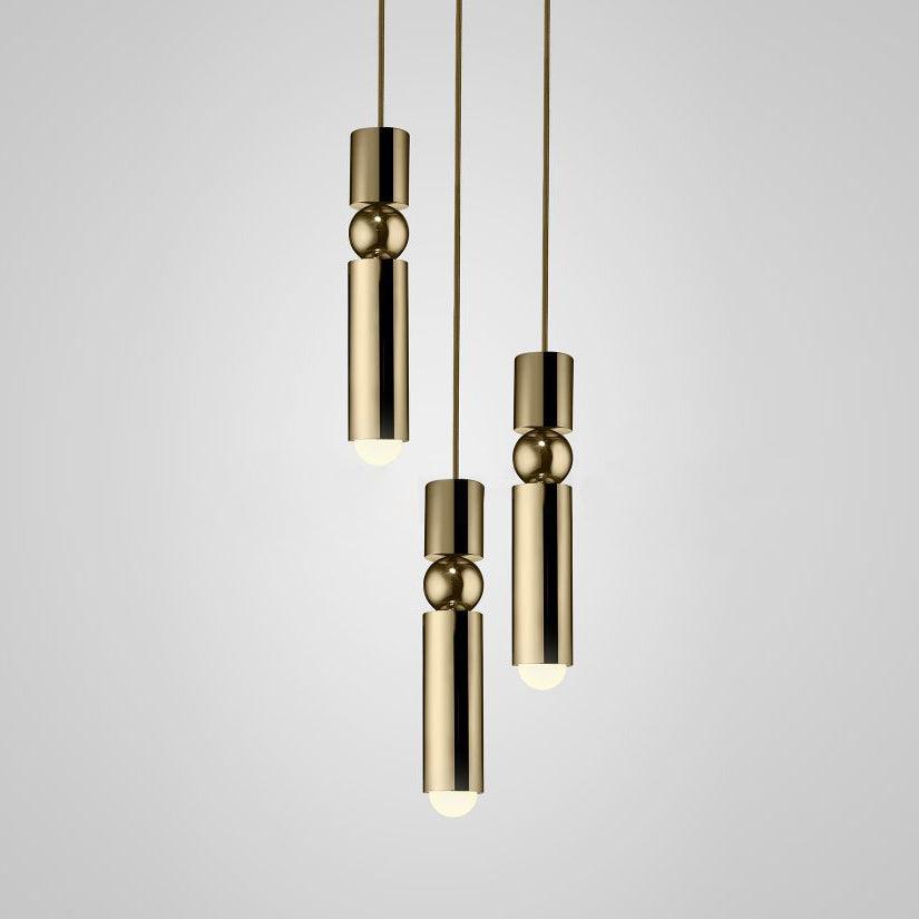 Zandria Geometric Pendant Light - Neutral Decor