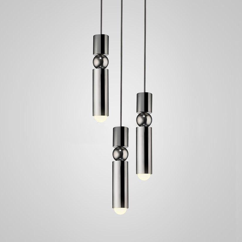 Zandria Geometric Pendant Light - Neutral Decor