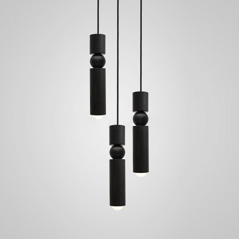 Zandria Geometric Pendant Light - Neutral Decor