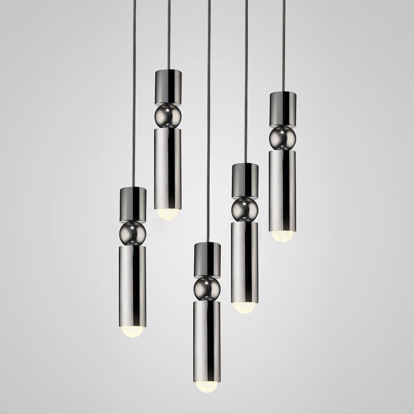 Zandria Geometric Pendant Light - Neutral Decor