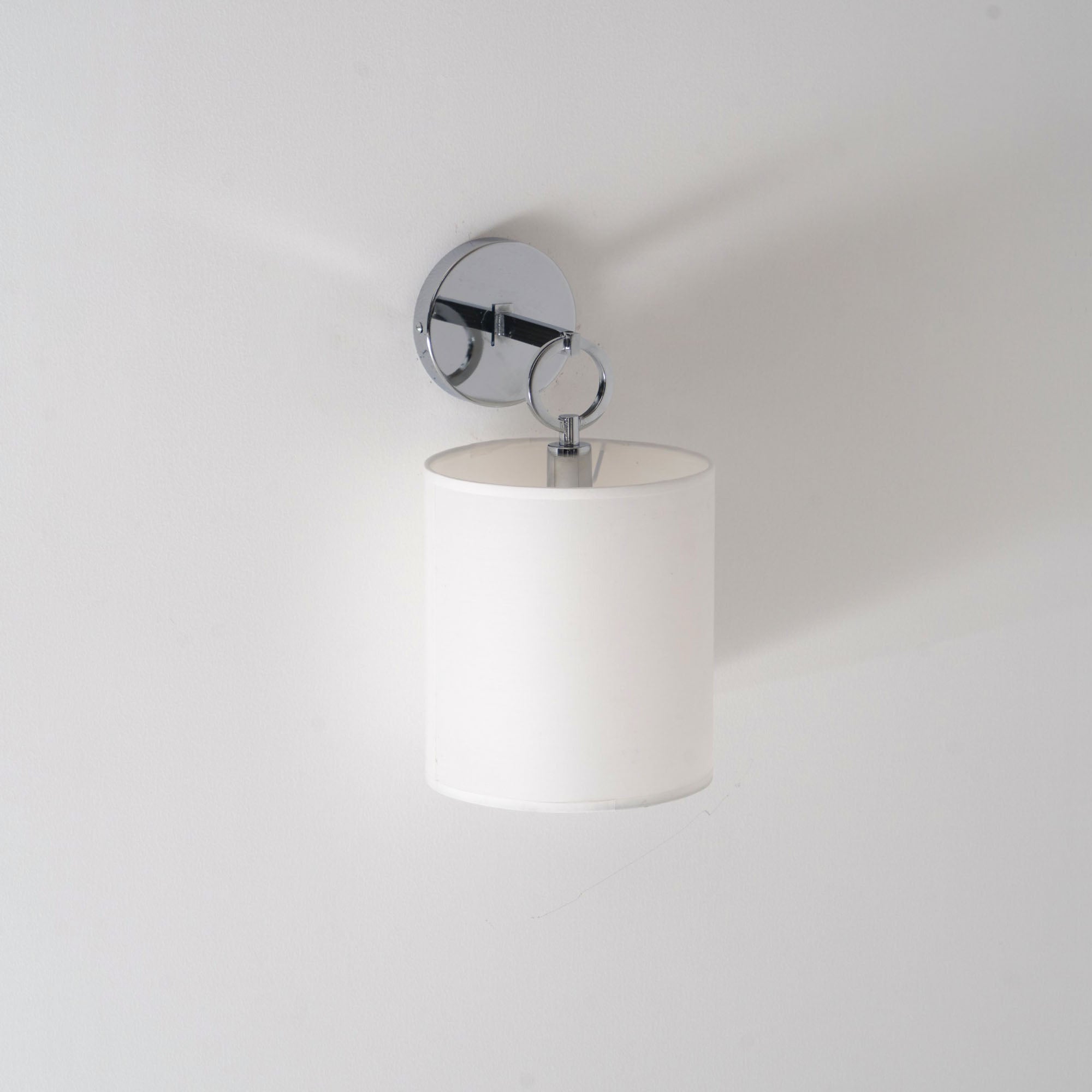 Emile Cylindrical Fabric Shade Wall Lamp Farmhouse