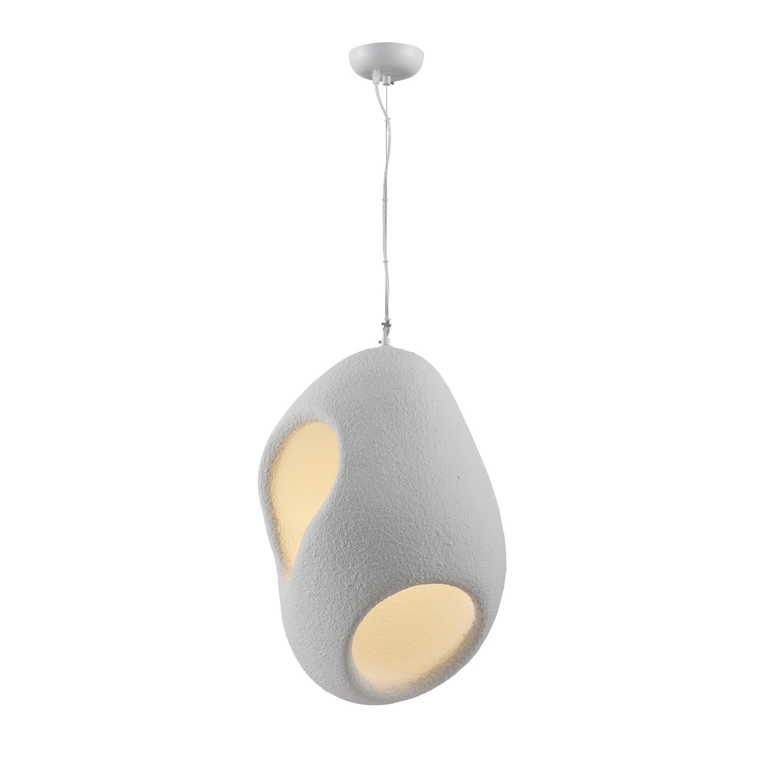 Zavelyra Textured Resin Pendant Light