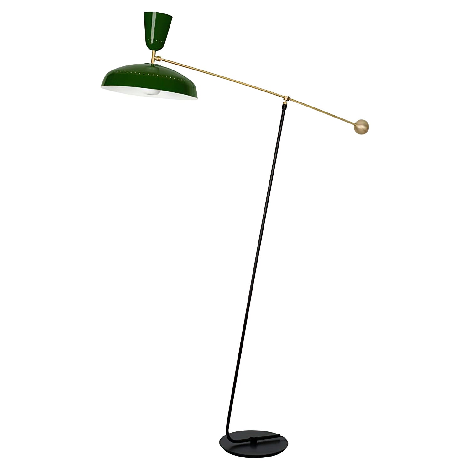 Celeste Minimalism Brass Floor Lamp