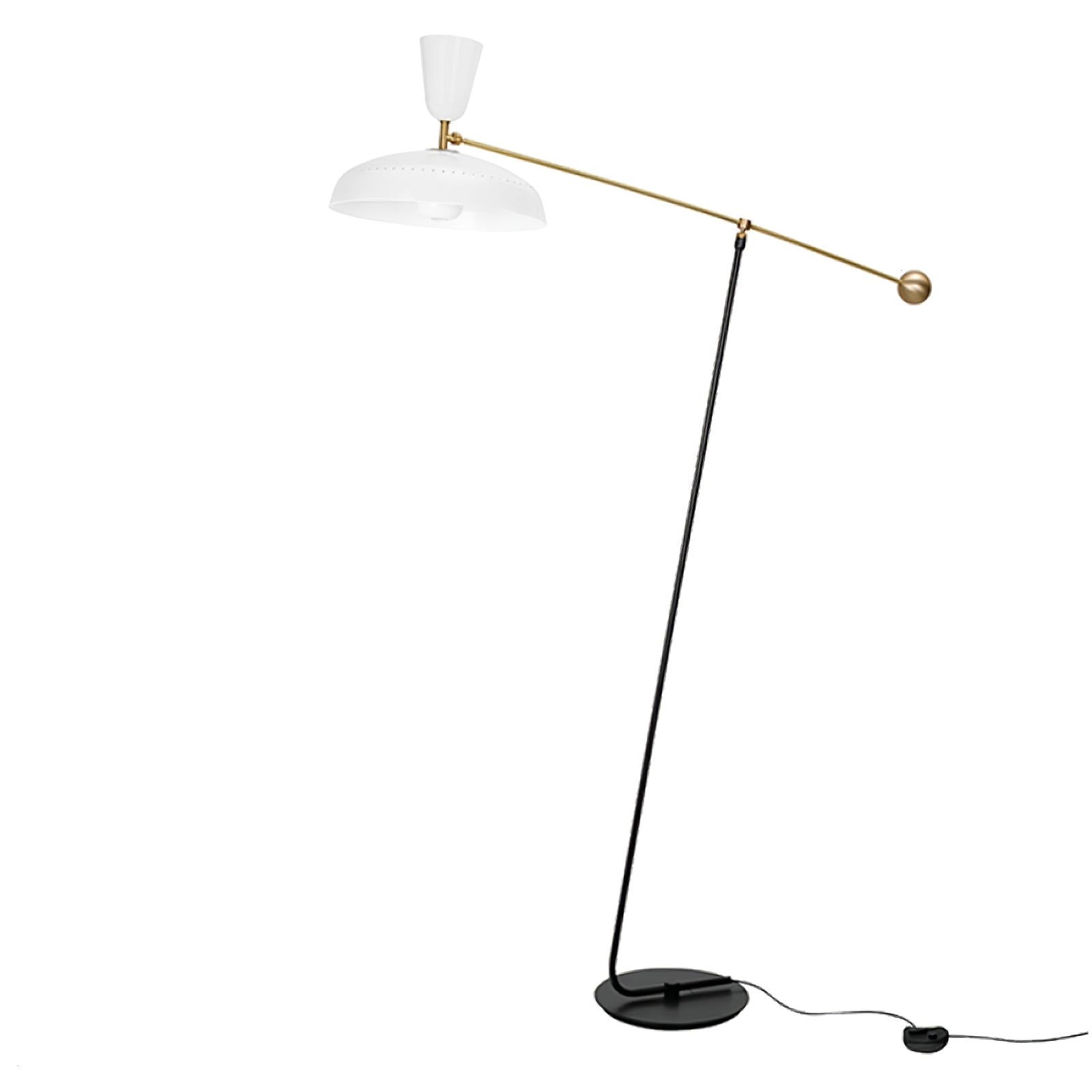 Celeste Minimalism Brass Floor Lamp