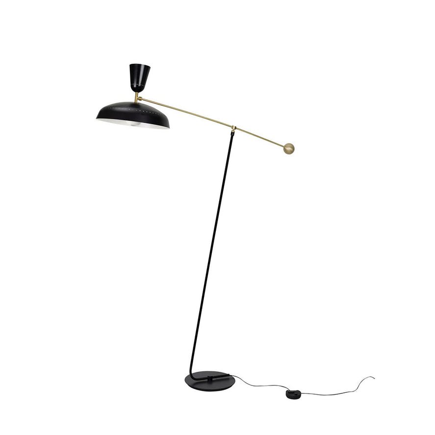 Celeste Minimalism Brass Floor Lamp