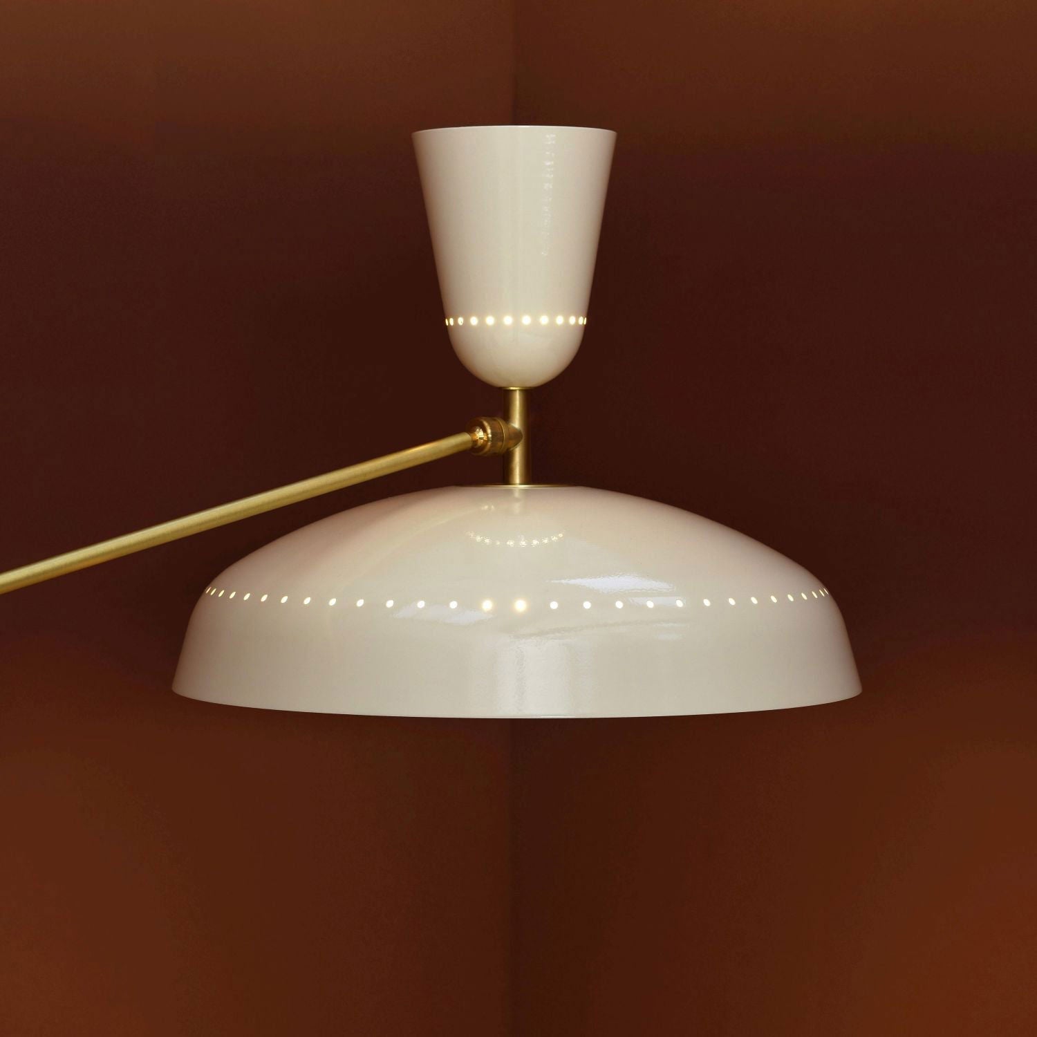 Celeste Minimalism Brass Floor Lamp