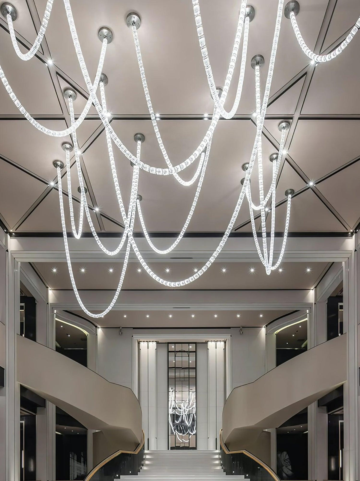 Zevenila Modern Acrylic Chandelier