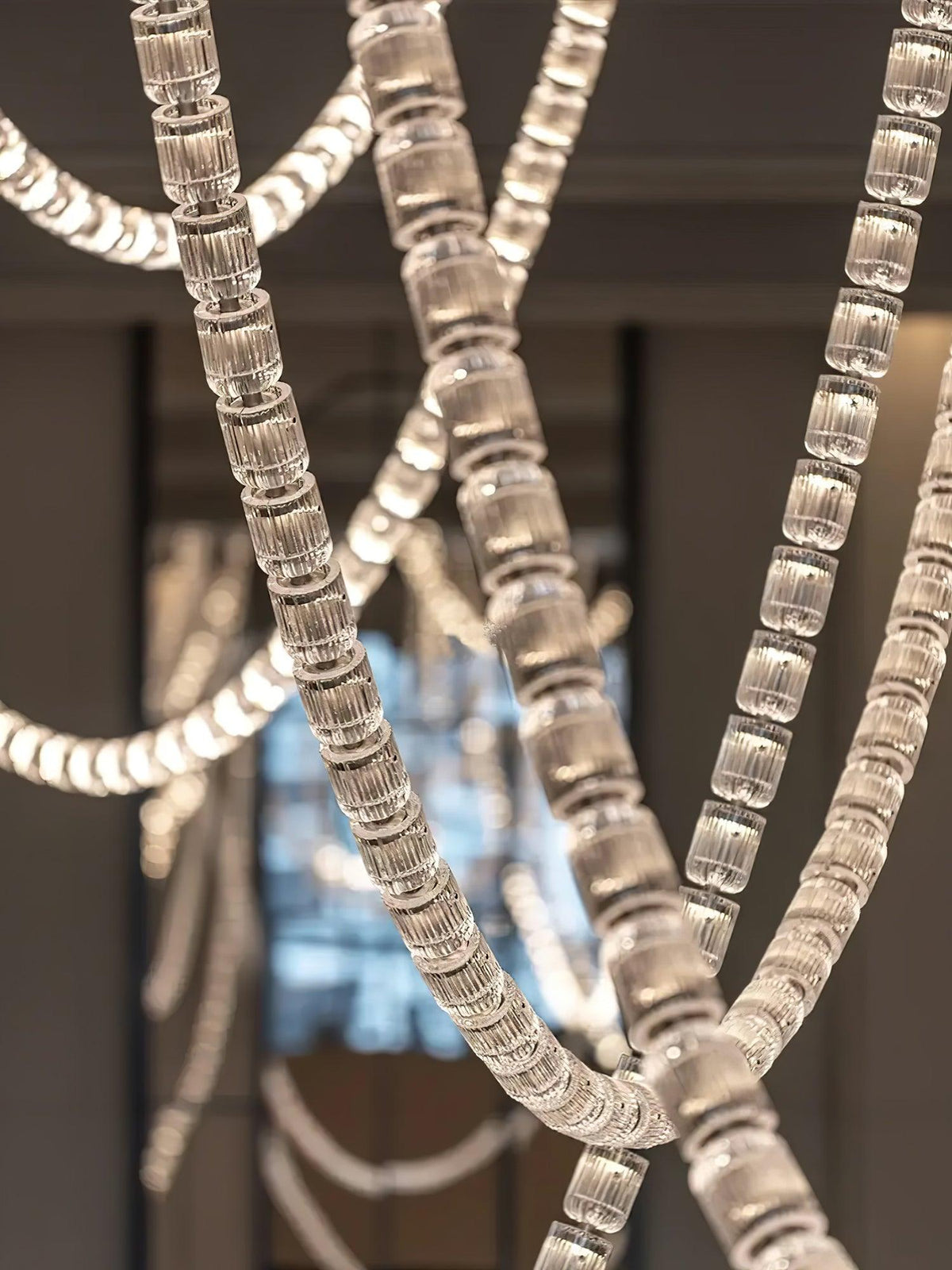 Zevenila Modern Acrylic Chandelier