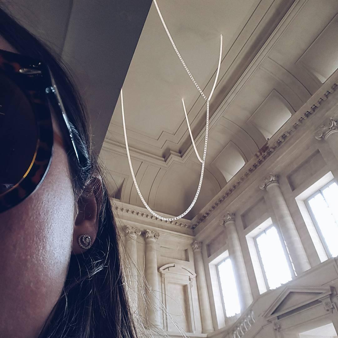 Nexus  Chrome   Crystal Chandelier