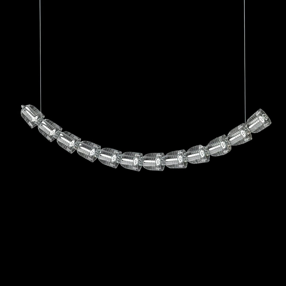 Cascade Modern Acrylic Chandelier
